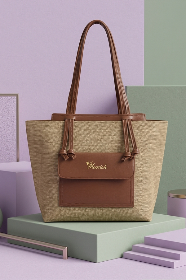 Aura Tote Bag Beige