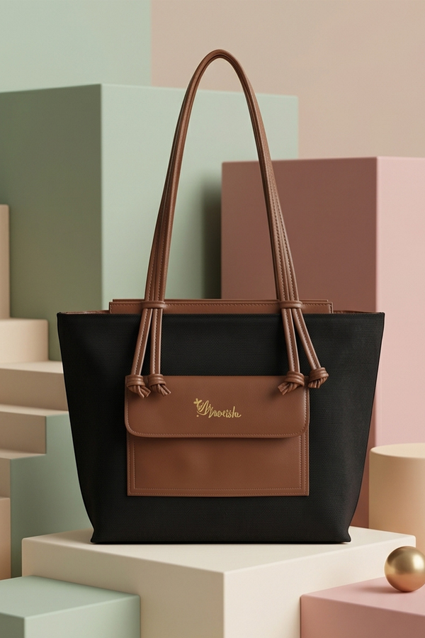 Aura Tote Bag Black