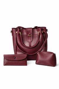CRESCENT TRIO | 3 PIECE Maroon