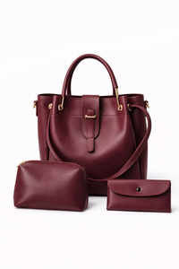 CRESCENT TRIO | 3 PIECE Maroon