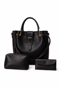 CRESCENT TRIO | 3 PIECE BLACK