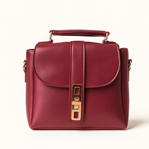 SIGNATURE ELLIPSE BAG | Red