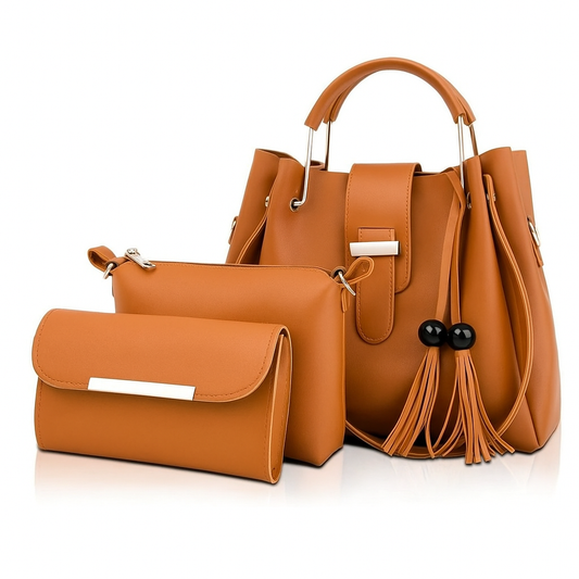 CRESCENT TRIO | 3 PIECE MUSTARD