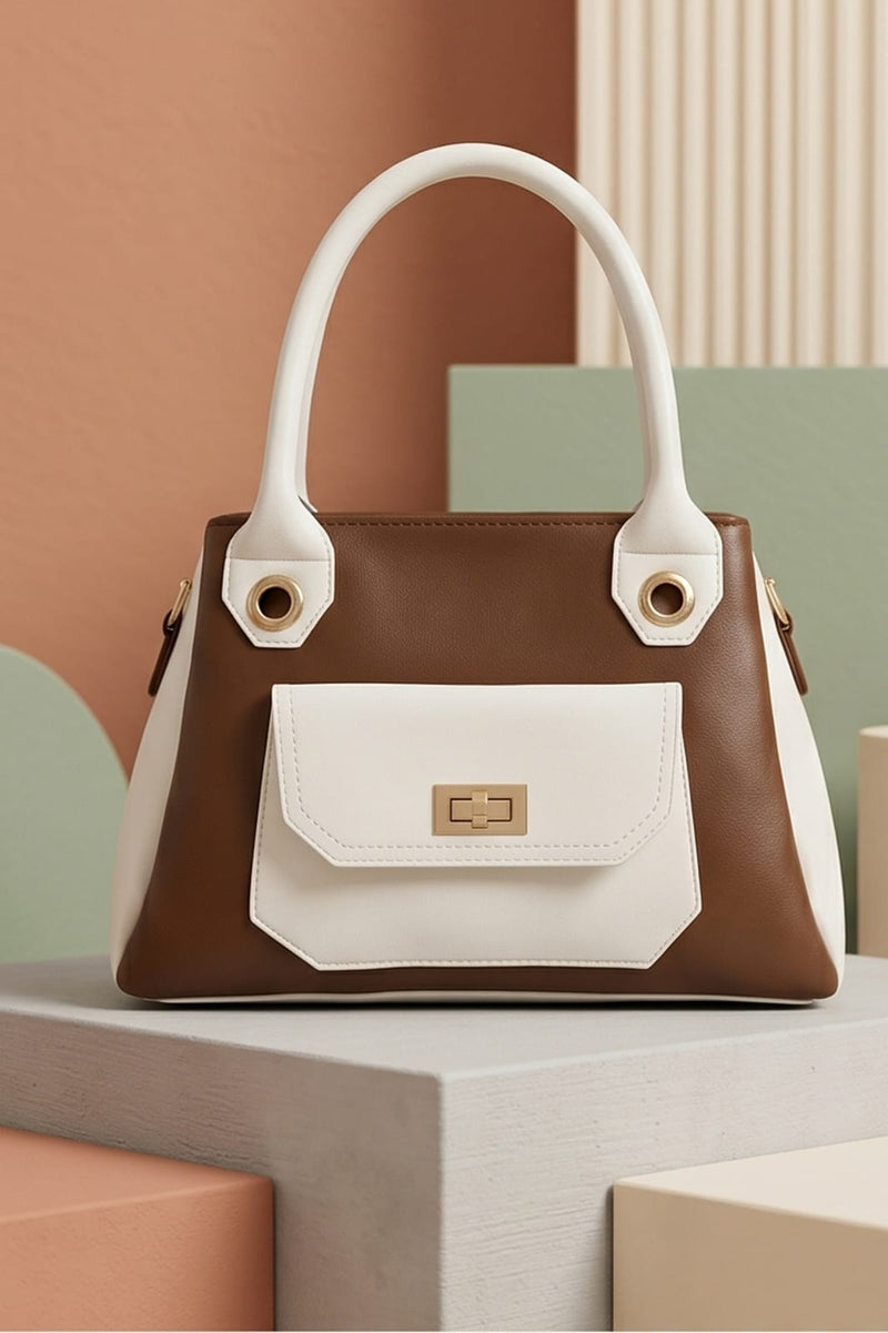 VELORA SIGNATURE BOW BAG | Brown