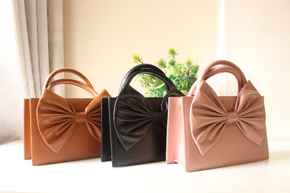 SIGNATURE BOW BAG | Black
