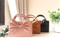 SIGNATURE BOW BAG | TEA PINK BOW