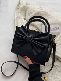 SIGNATURE BOW BAG | Black