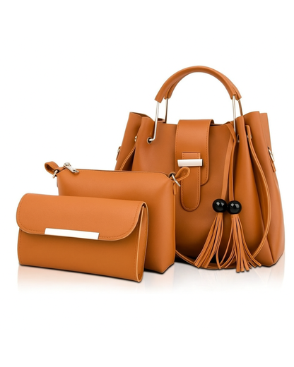 CRESCENT TRIO | 3 PIECE MUSTARD