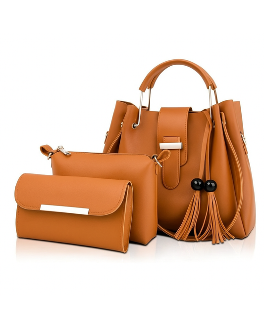 CRESCENT TRIO | 3 PIECE MUSTARD